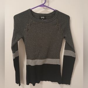 Y2K color block long sleeve